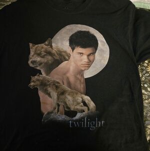 Twilight Black Graphic T-Shirt